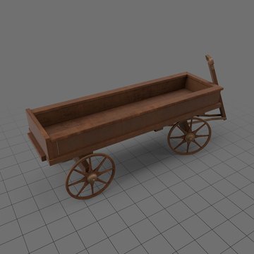 Wooden wagon