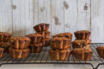 Gluten Free Banana Chocolate Almond Butter Muffins