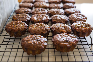 Gluten Free Banana Chocolate Almond Butter Muffins