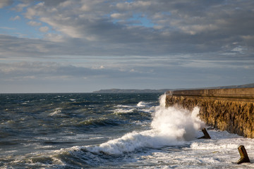 Obraz na płótnie Canvas Die Küste von Wales