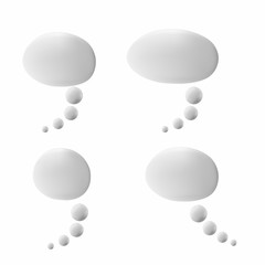 Speech bubbles. Vector