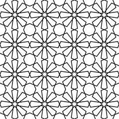 Islamic pattern illustration on white background