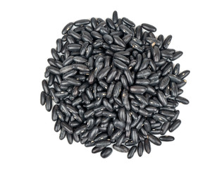 Raw black beans