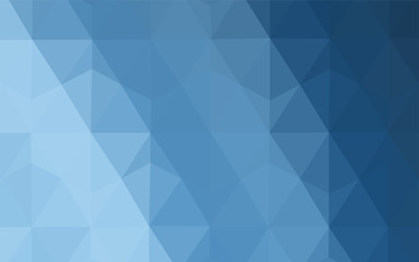 Obraz premium Light Blue, Yellow vector low poly cover.