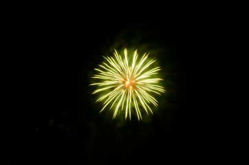 Fototapeta premium July 4rth Fireworks - State College PA