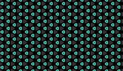 Fototapeta na wymiar Seamless pattern with small scale geometric shapes. Simple background for printing on fabric, gift wrap, paper, covers
