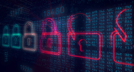 Cyber security padlocks