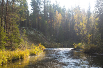 Fototapeta premium Beautiful autumn landscape