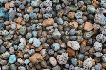  Colorful expanded clay, colorful