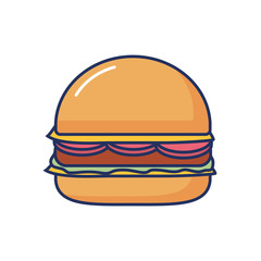 fast food hamburger unhealthy snack