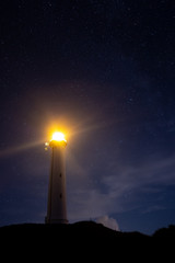 Naklejka na ściany i meble Lighthouse at Night II