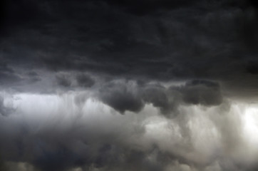 Obraz premium Storm clous over Kearney (Nebraska)