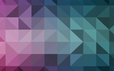 Fototapeta premium Light Blue, Red vector polygon abstract backdrop.