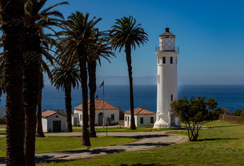 Point Vicente Lighthouse is a lighthouse in California, US, in Rancho Palos Verdes, north of Los Angeles Harbor, California.The lighthouse is listed on the National Register of Historic Places