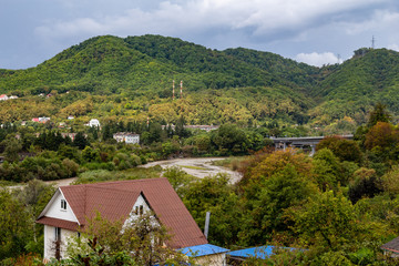 village in the mountains