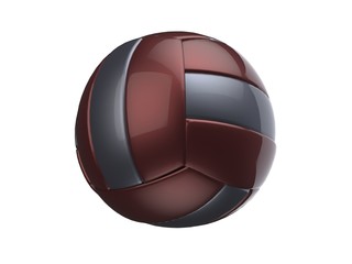 Volleyball Ball 3D rendering