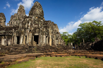 Fototapeta na wymiar Bayon Temple, Temples of Angkor, Cambodia