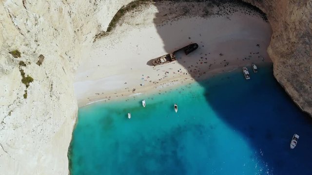 Shipwreck Beach also known as Navagio Beach.