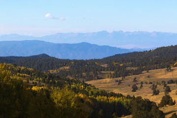 Phantom Canyon Colorado in Autumn