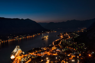 Boka Kotorska view Montenegro 2018
