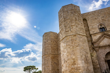 Castel del Monte, the famous and mysterious octagonal castle built in 13th century by Emperor...
