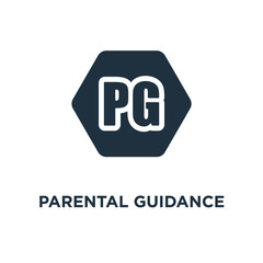 parental guidance sign icon