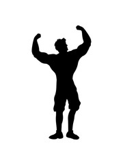 posen text clipart design training bodybuilder muskeln fitness stark sexy cool mann