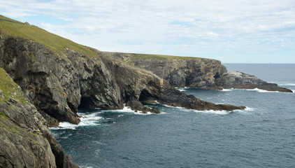 Fototapeta na wymiar wild atlantic coast in Ireland