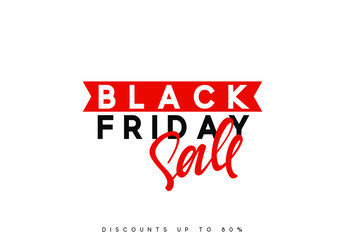 Black Friday sale, banner, poster advert. Card offert promotion design.