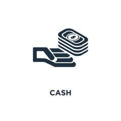 Naklejka premium cash icon