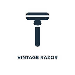 vintage razor icon