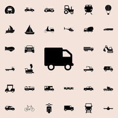 van icon. transport icons universal set for web and mobile
