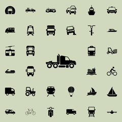 truck icon. transport icons universal set for web and mobile