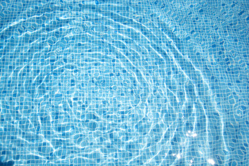 Swimming pool water.