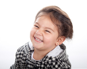 Portrait of a little girl