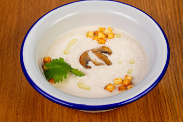 Mushroom cream soup