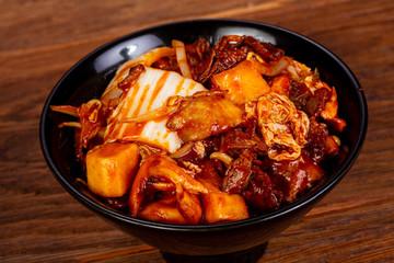 Kimchi with beef