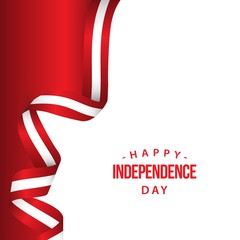 Happy Austria Independence Day Vector Template Design Illustration