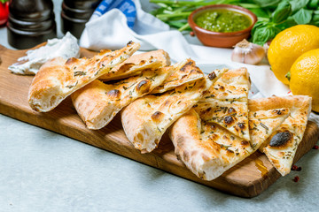 Focaccia with rosemary