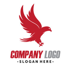 Obraz premium Eagle Logo Design Inspiration Vector
