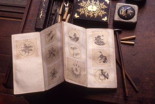 Old Japanese illustrations and tools