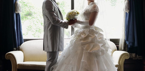 幸せなふたりの結婚式