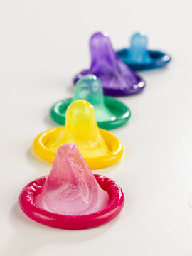 condones de colores