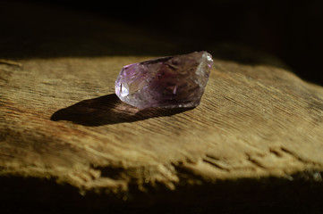 Crystal amethyst quartz mineral 