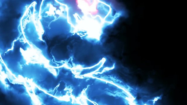 dragon icon in a colorful aura of energy