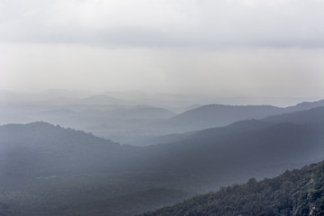 Fototapeta na wymiar Agumbe Landscape