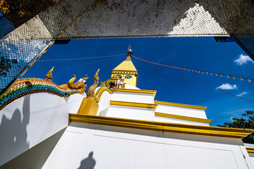 Beautiful building in Asorm Phrom Thada Budtha Sathan