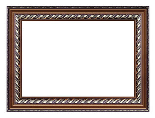 brown and golden frame
