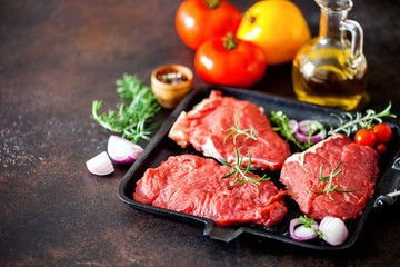 Raw meat