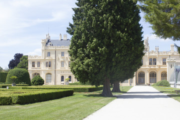 Obraz premium Lednice Castle in Czech Republic